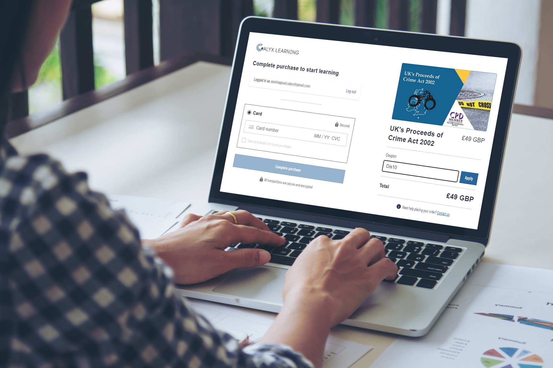 How to use coupon on Desktop