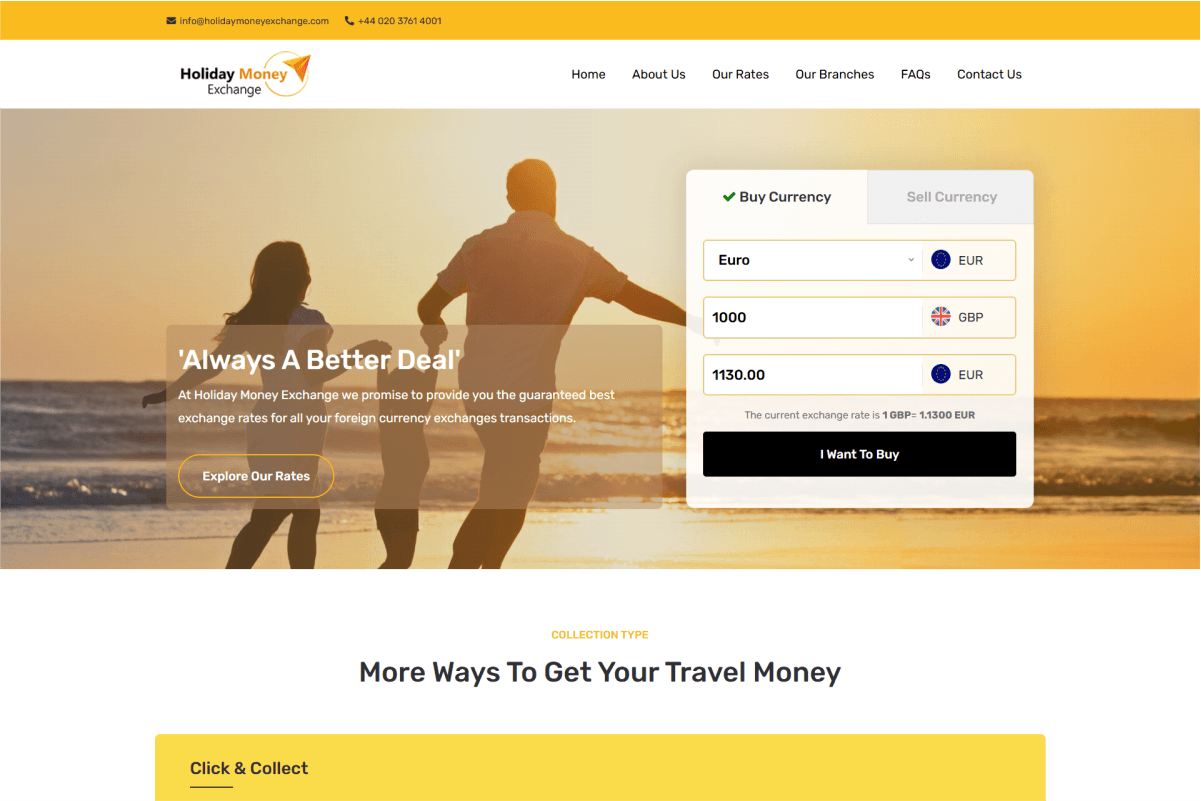 Holiday Money Exchange Preview