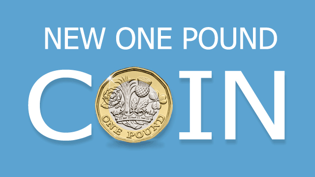 New One Pound Coin New One Pound Coin